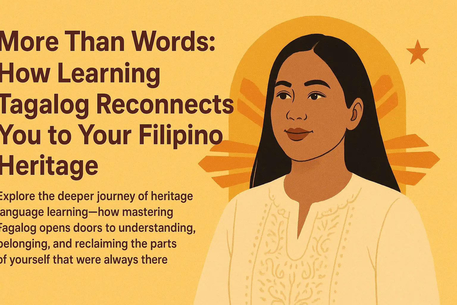 Cover Image for More Than Words: How Learning Tagalog Reconnects You to Your Filipino Heritage